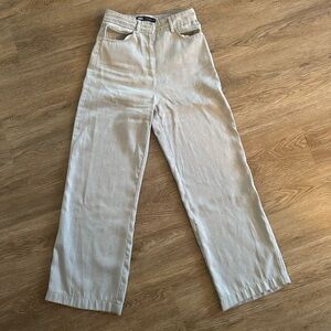 High-Waisted Pale Blue Flare Pants 🩵